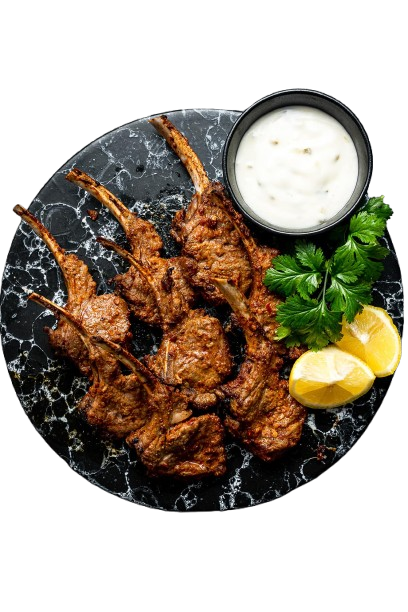 Tandoori Lamb Chops (4 pcs)