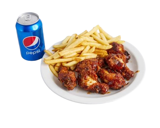 Buffalo Chicken Wings (8 pcs)