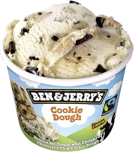 Ben & Jerry's Cookie Dough Vanilla Ice Cream