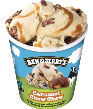 Ben & Jerry's Caramel Chew Chew Ice Cream