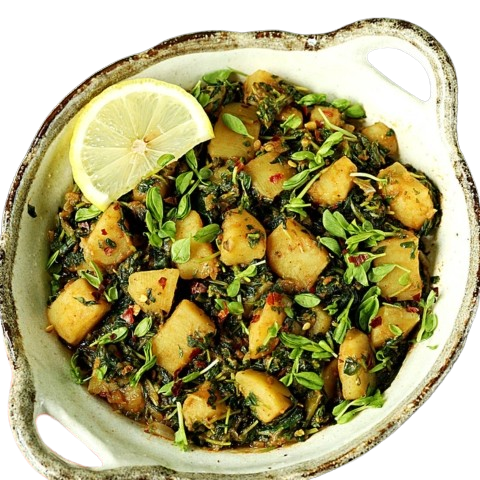 Saag Aloo